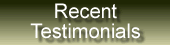 Recent Testimonials